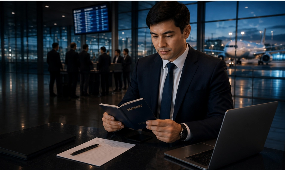Жол жүрүү документтерин жана каттам боюнча миграциялык талаптарды текшерүү